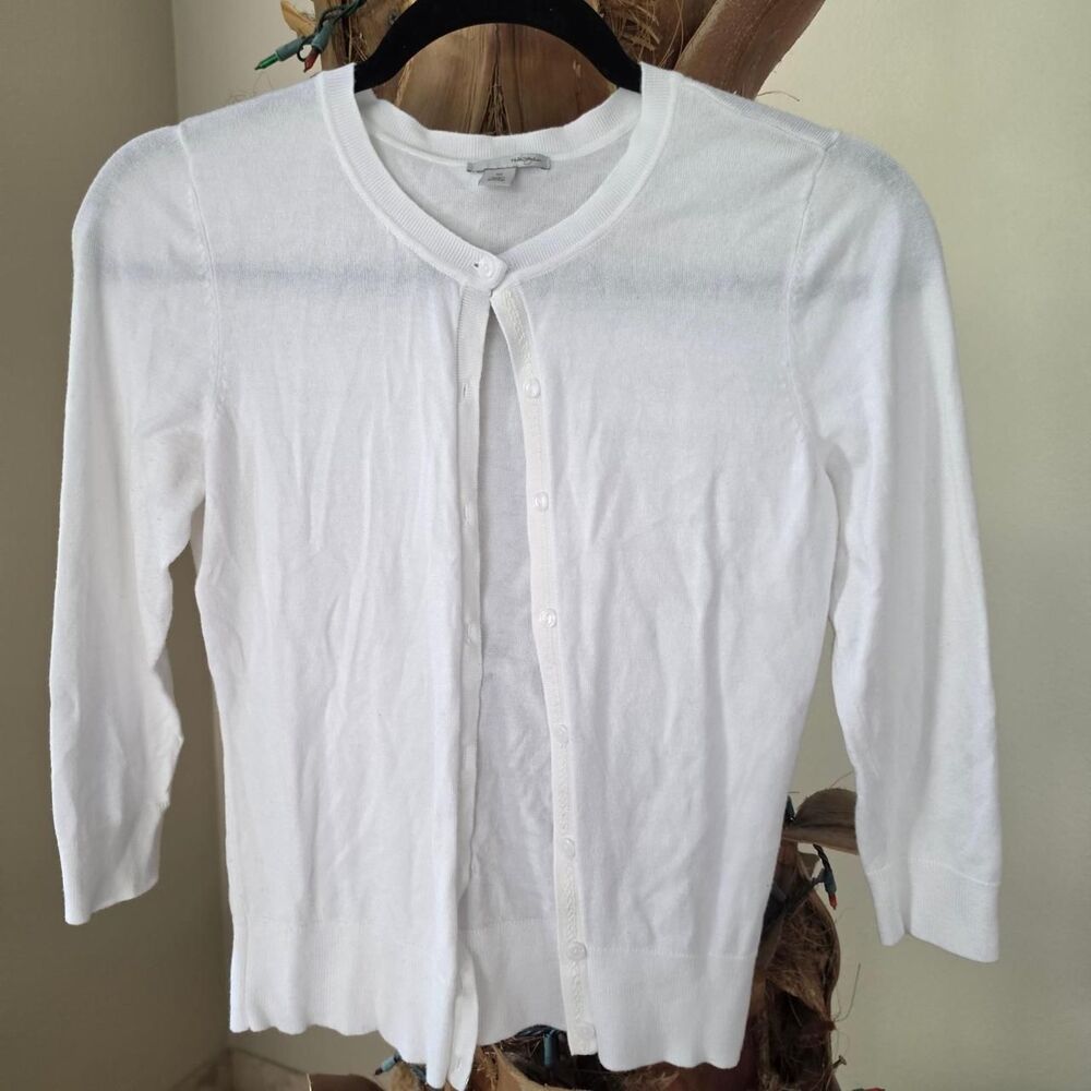Halogen Women's White Cardigan
